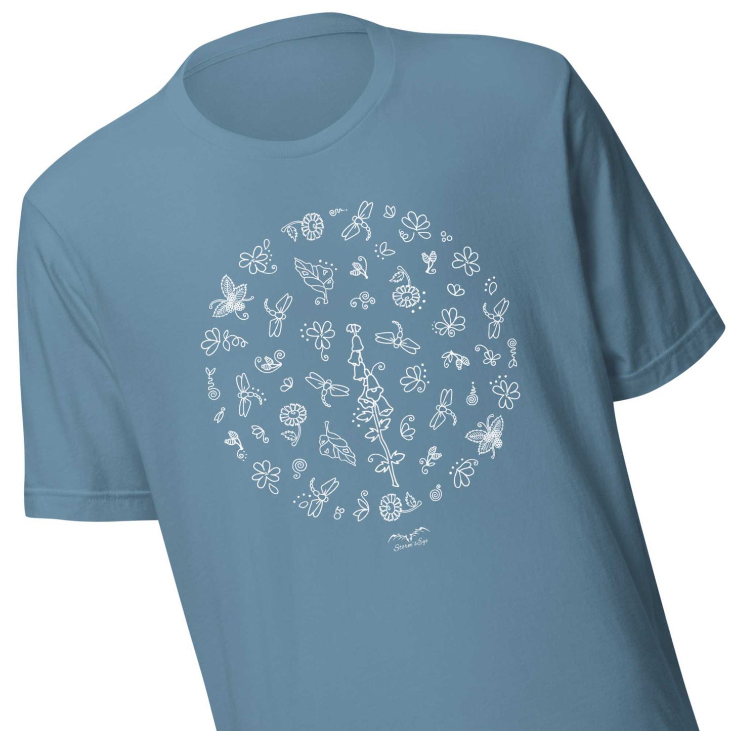 Pretty Dragonflies T-shirt | Cottage Core Dragonfly Pattern Shirt | 7 Colours S-4XL
