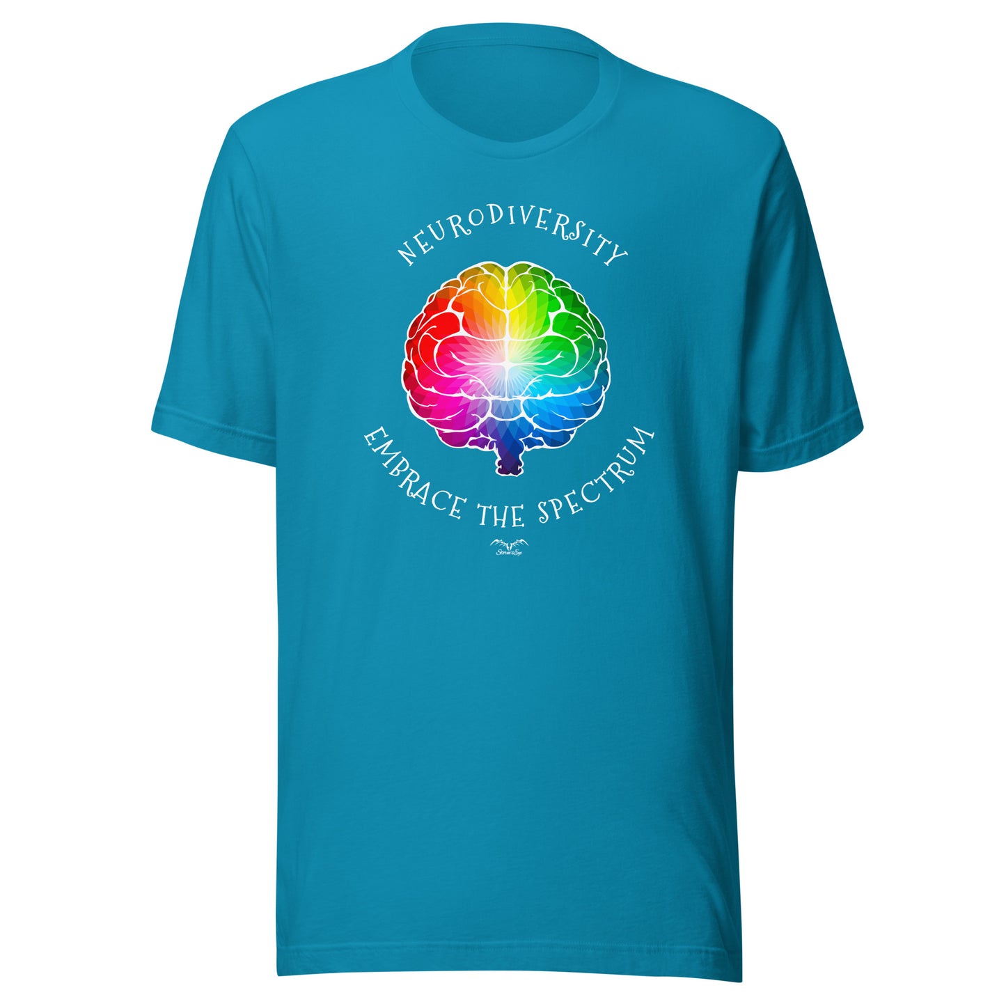 Neurodiversity Spectrum by Stormseye. Bright blue