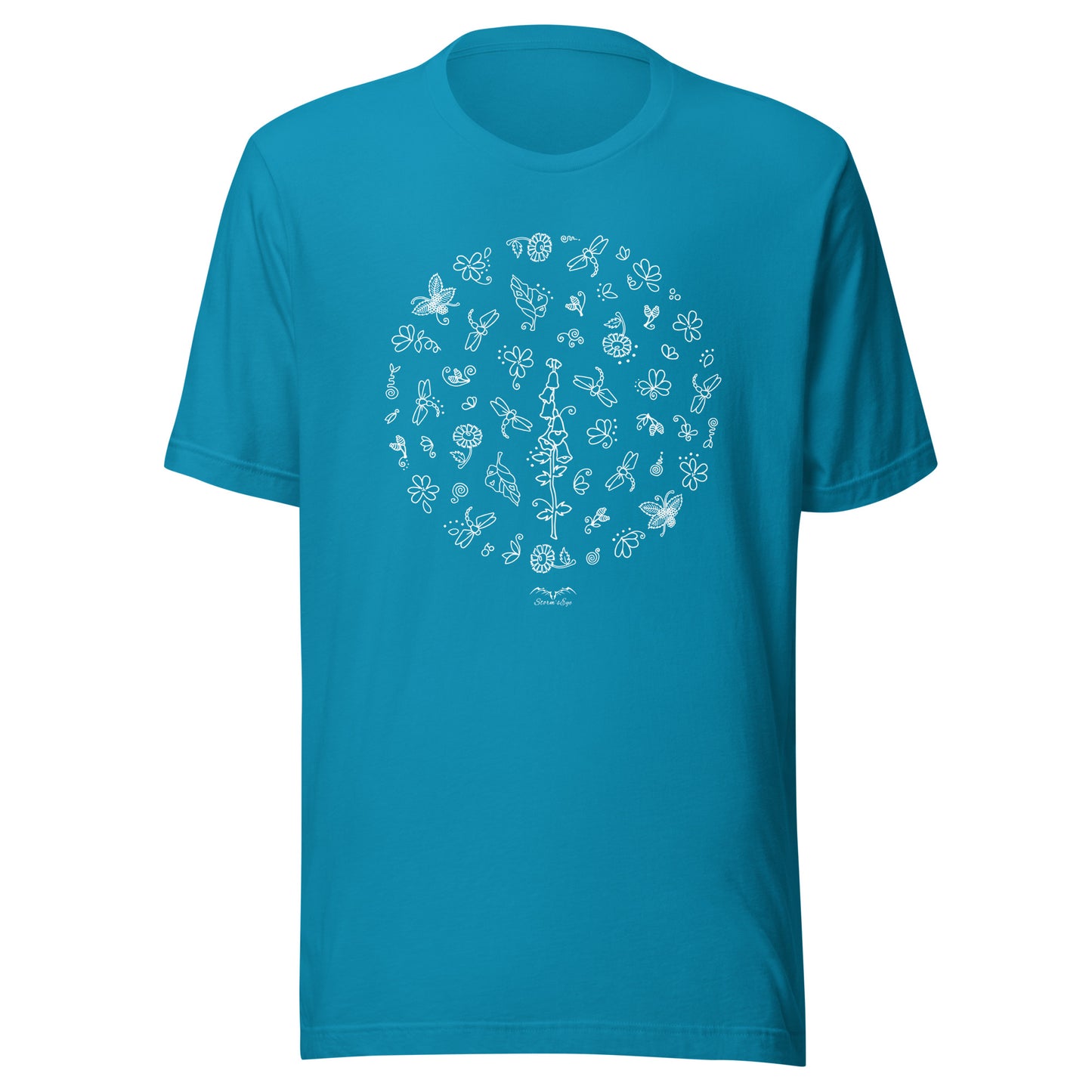 Pretty Dragonflies T-shirt | Cottage Core Dragonfly Pattern Shirt | 7 Colours S-4XL