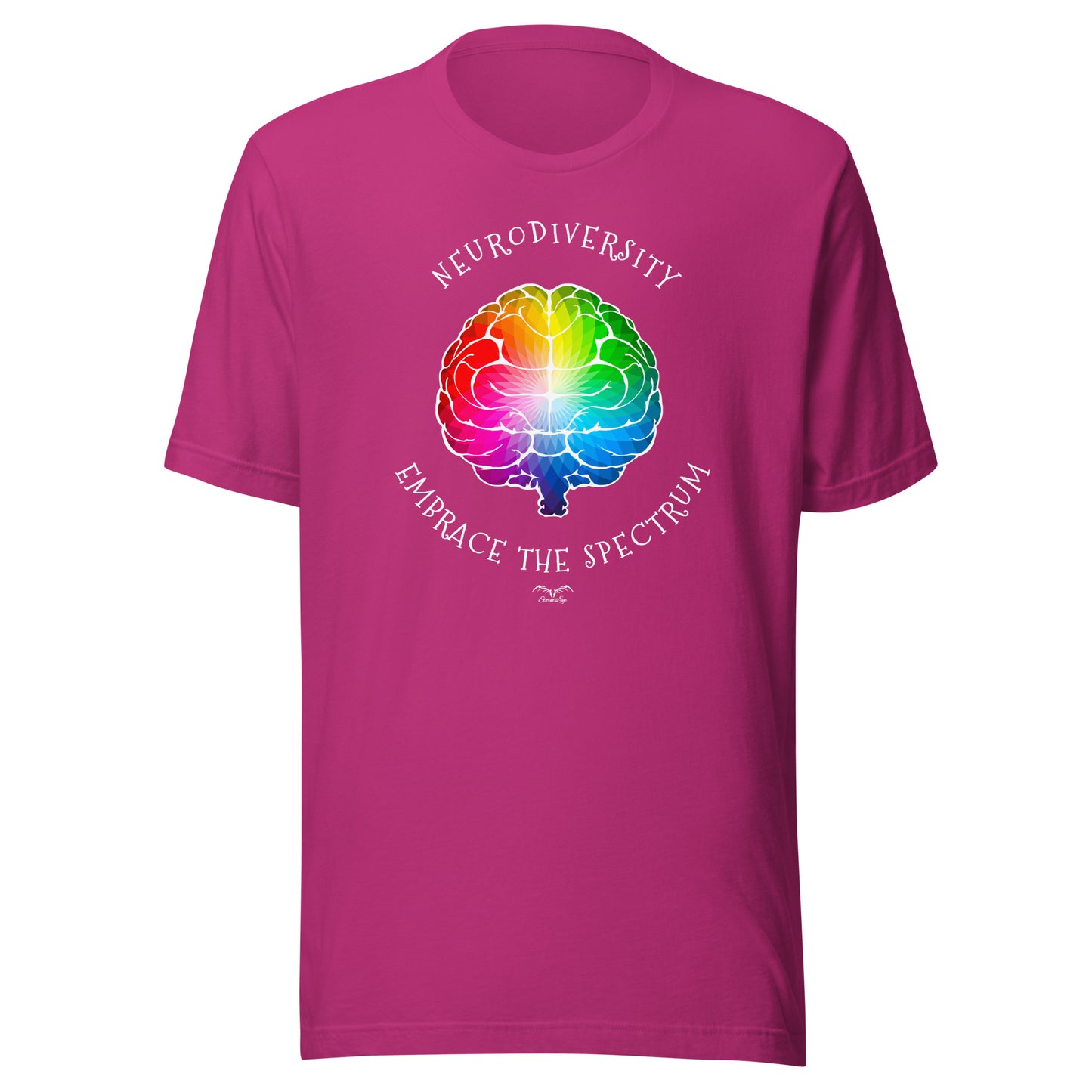 Neurodiversity Spectrum by Stormseye. Bright pink