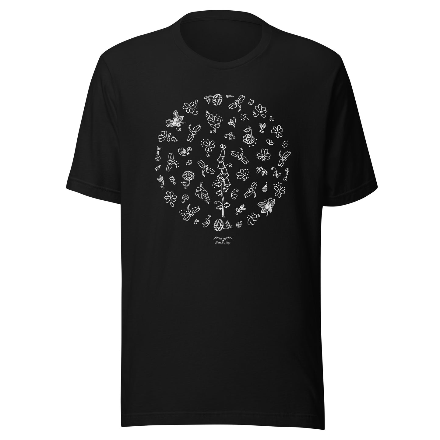 Pretty Dragonflies T-shirt | Cottage Core Dragonfly Pattern Shirt | 7 Colours S-4XL