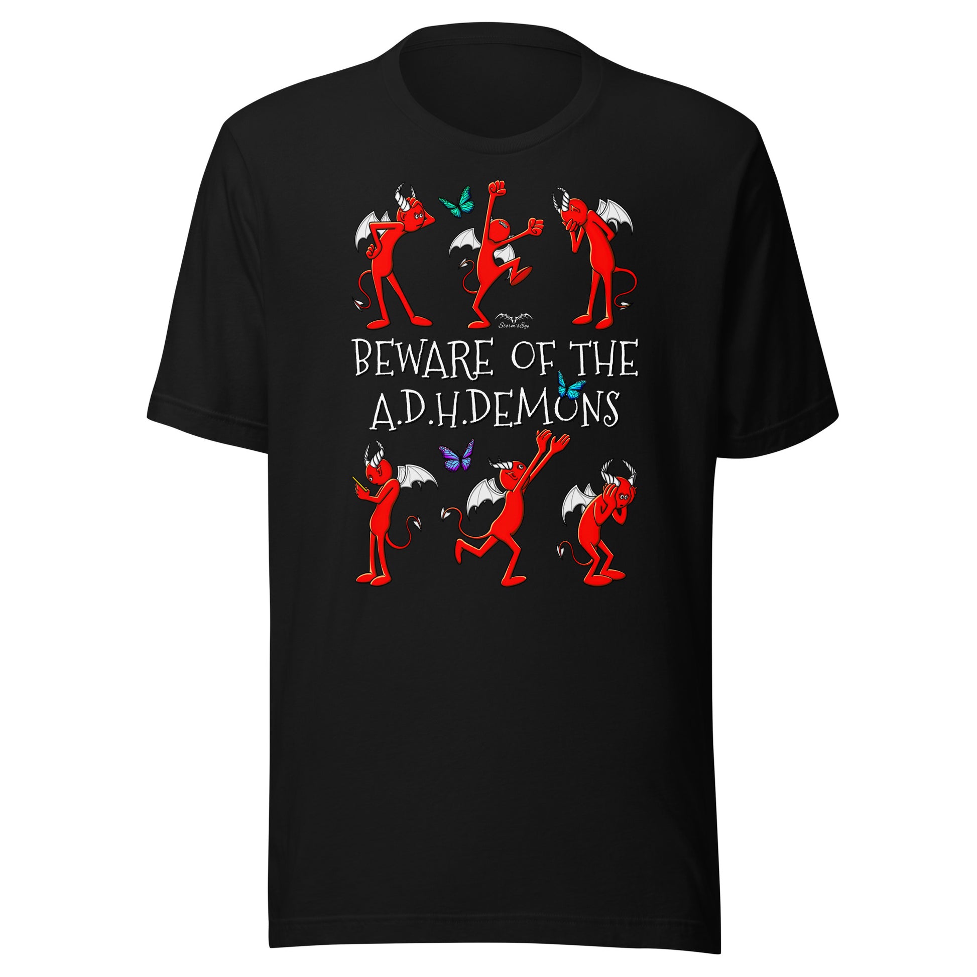 ADHD Demons shirt by Stormseye, black