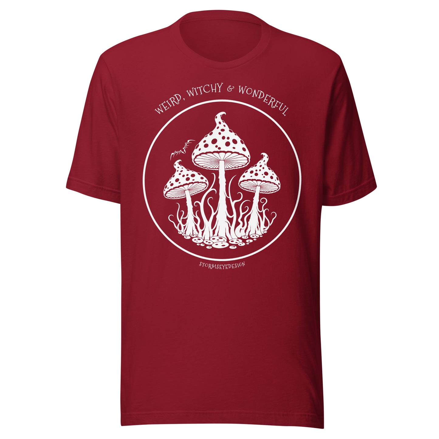 Weird,witchy & wonderful shirt cardinal by Stormseye Design