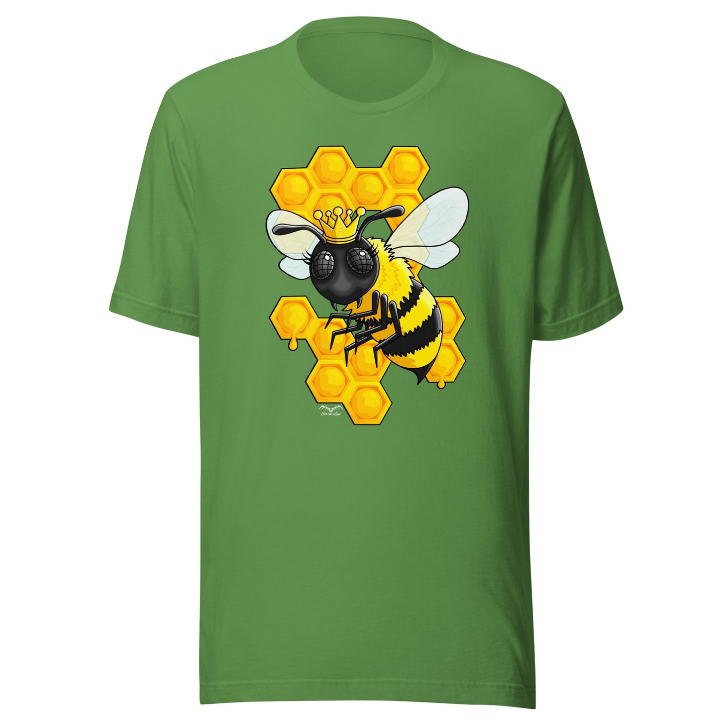 Queen Bee T-shirt by Stormseye, bright green