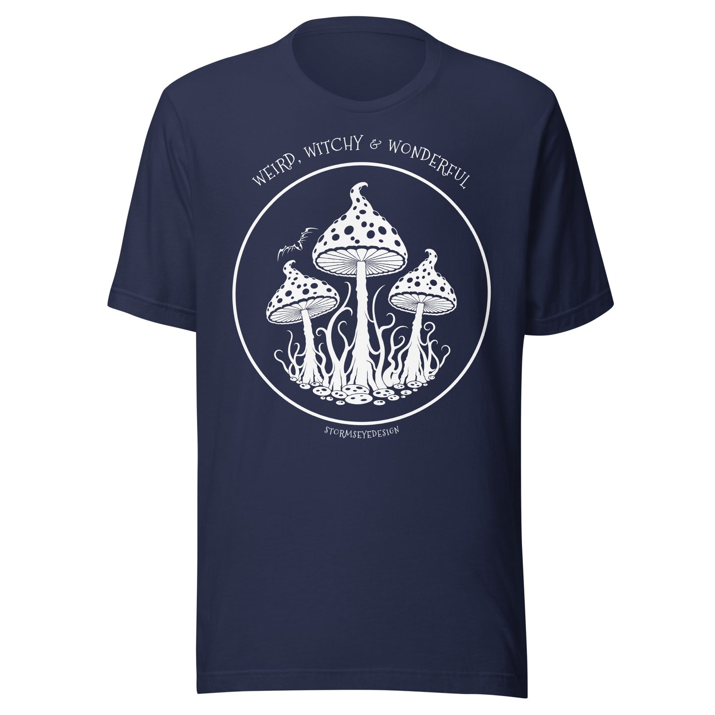 Weird,witchy & wonderful shirt navy
by Stormseye Design