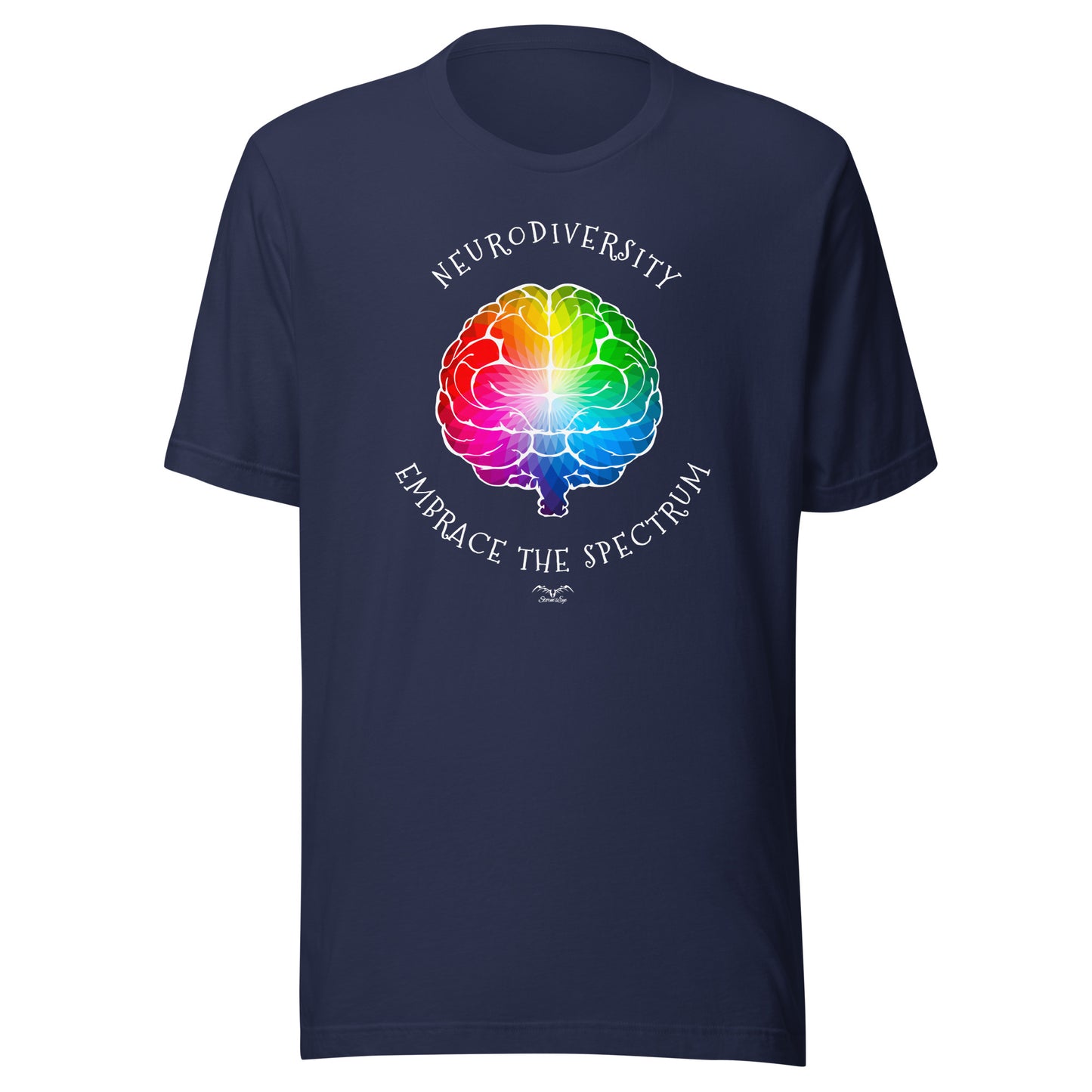 Neurodiversity Spectrum by Stormseye. Navy blue