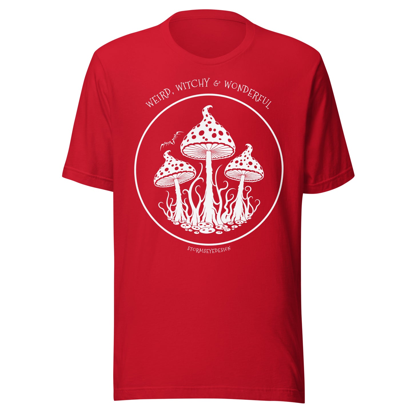 Weird,witchy & wonderful shirt red
by Stormseye Design