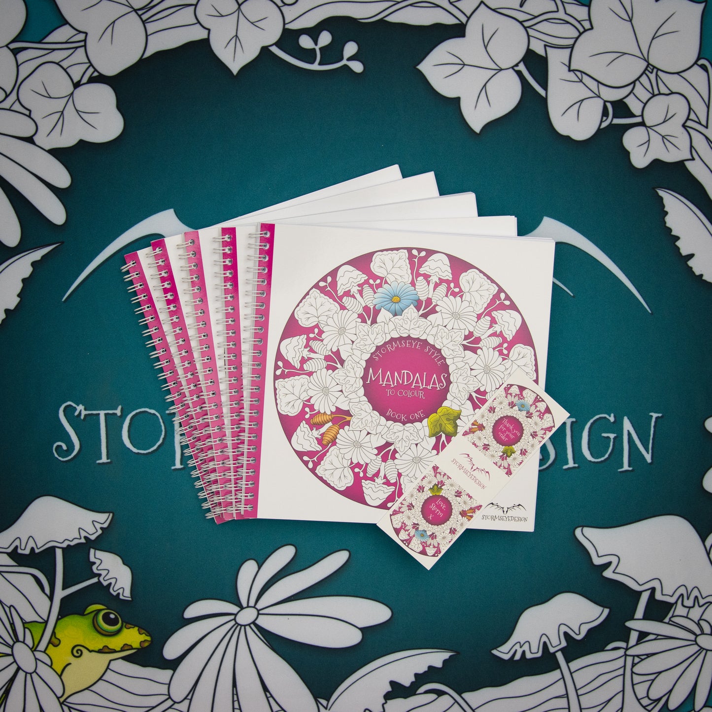 Stormseye Style Mandalas To Colour - Book 1 | 32 Mandala Patterns | Spiral Bound