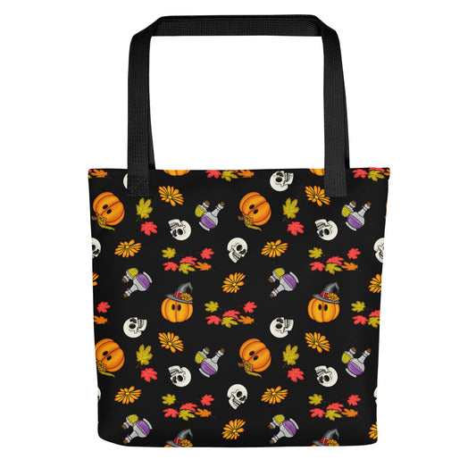 Stormseye design hello spooky season large tote bag