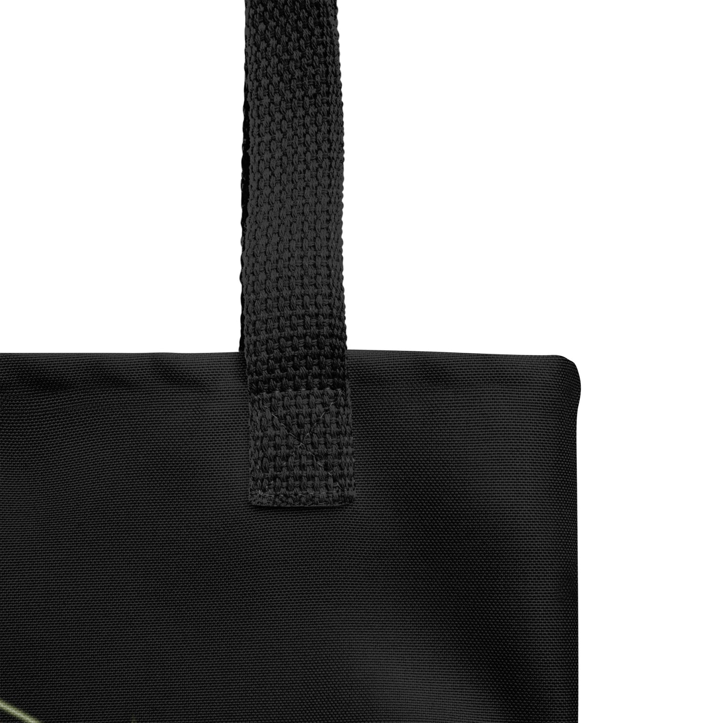 Stormseye design hedge witch large tote bag, detail view