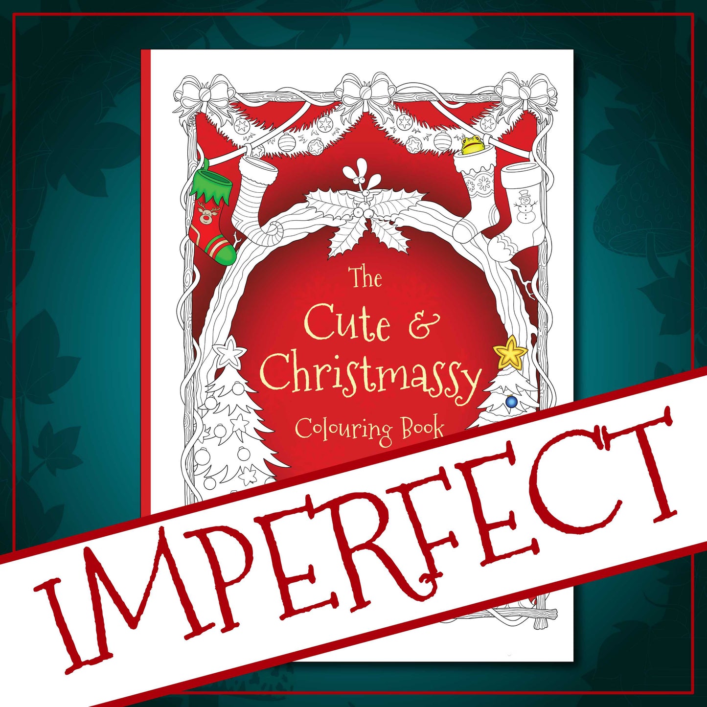 IMPERFECT - Cute & Christmassy - slight damage