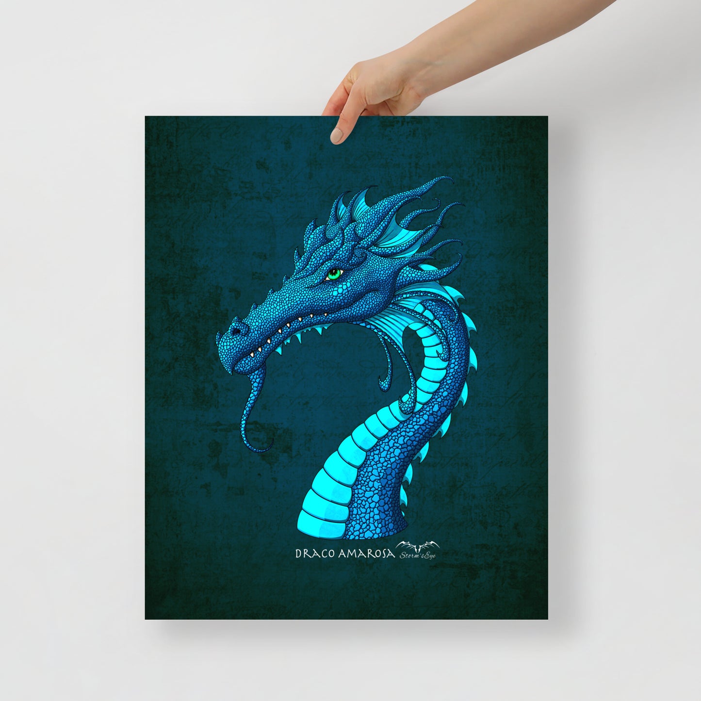 Stormseye Design amarosa dragon art print 16x20