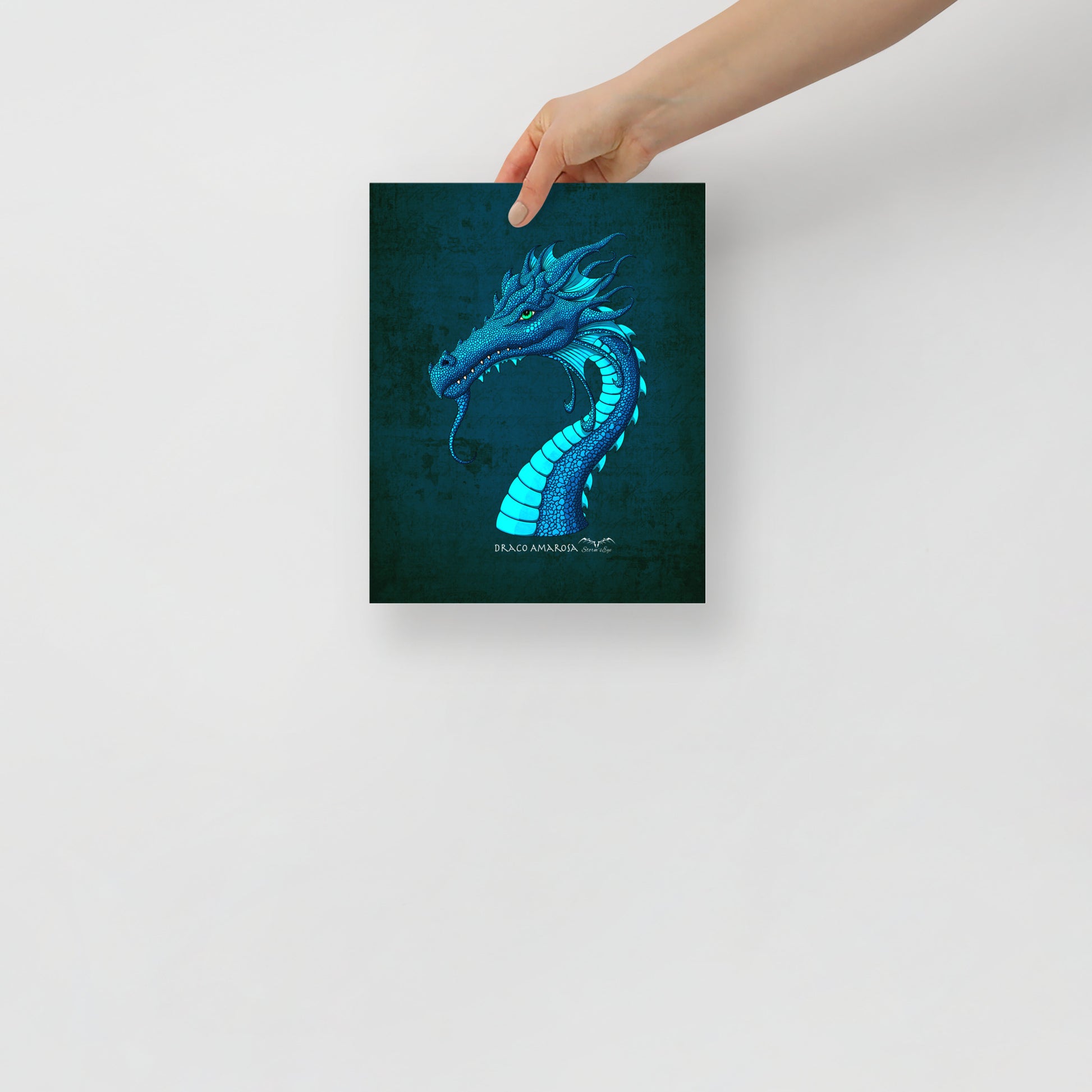 Stormseye Design amarosa dragon art print 8x10