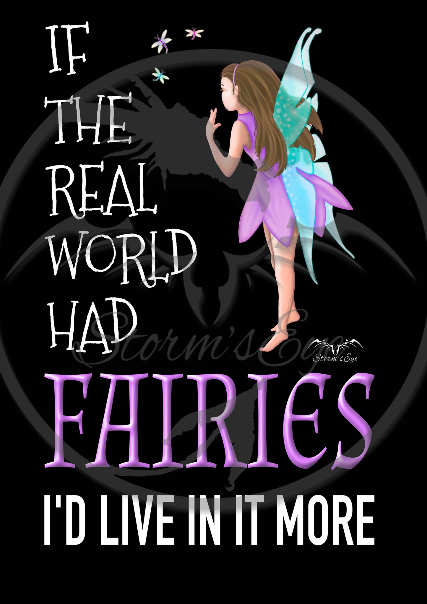 Stormseye Design real world fairies funny fairy design