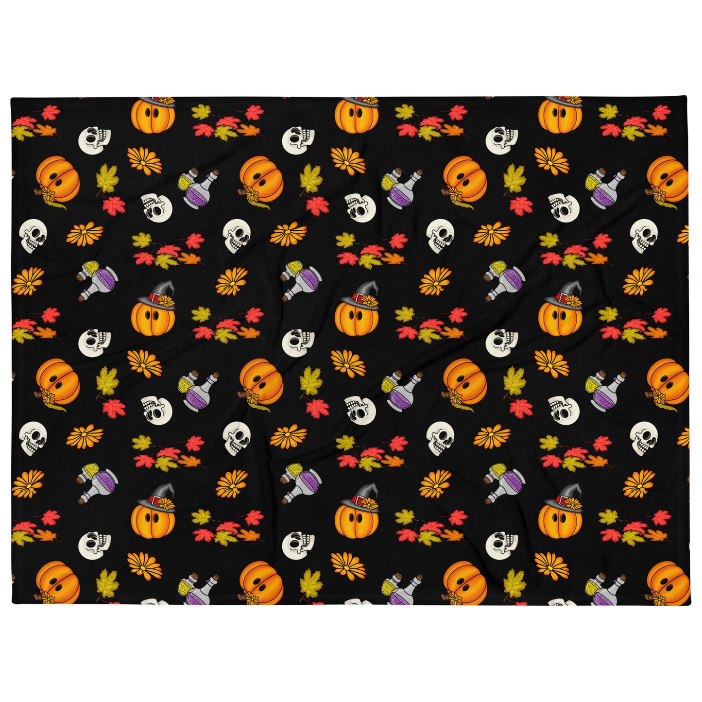 stormseye design hello spooky season sofa throw 60x80 inches