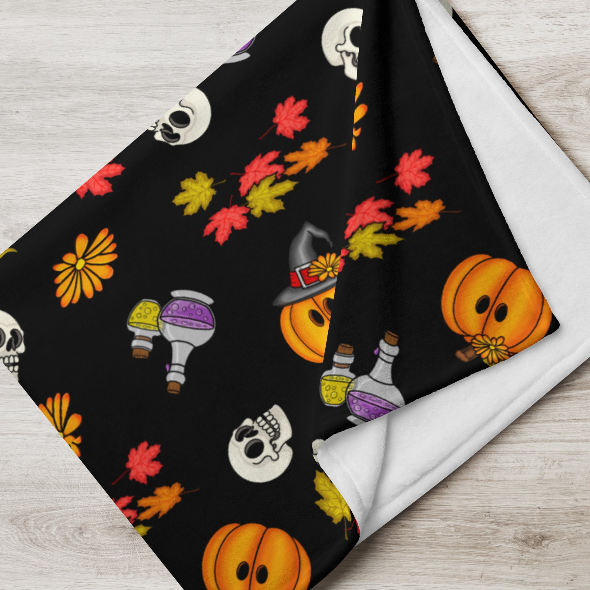 stormseye design hello spooky season sofa throw 60x80 inches