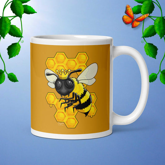 Stormseye Design Bumble Bee Yellow Coffee Mug